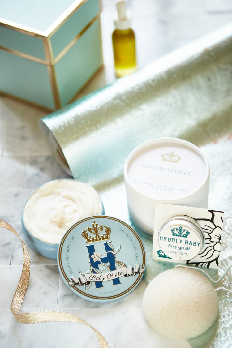 Baby Body and Bum Butter in Blue Sandalwood and Sweet Orange