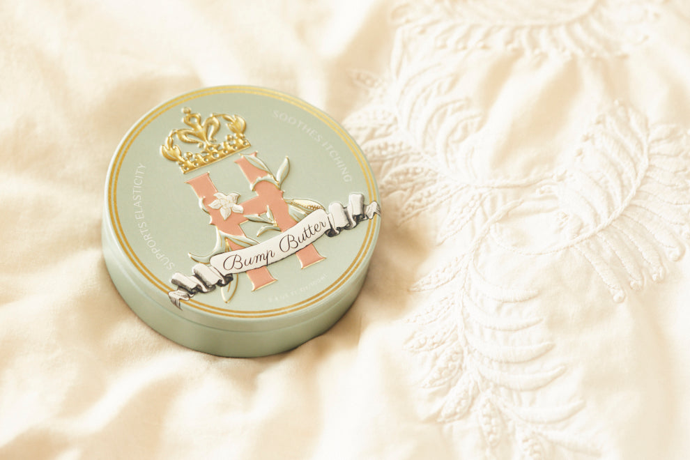 ROyal Heir Bump Butter Frankincense and Neroli aromatherapy skincare for moms to be