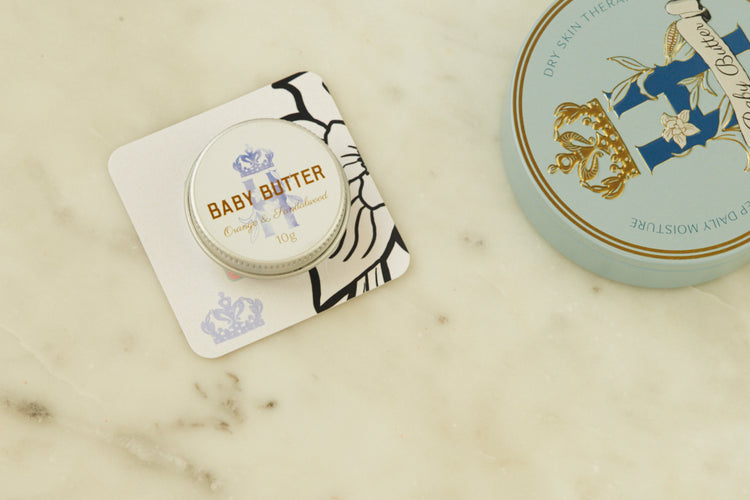 Baby Body and Bum Butter in Blue Pocket Size