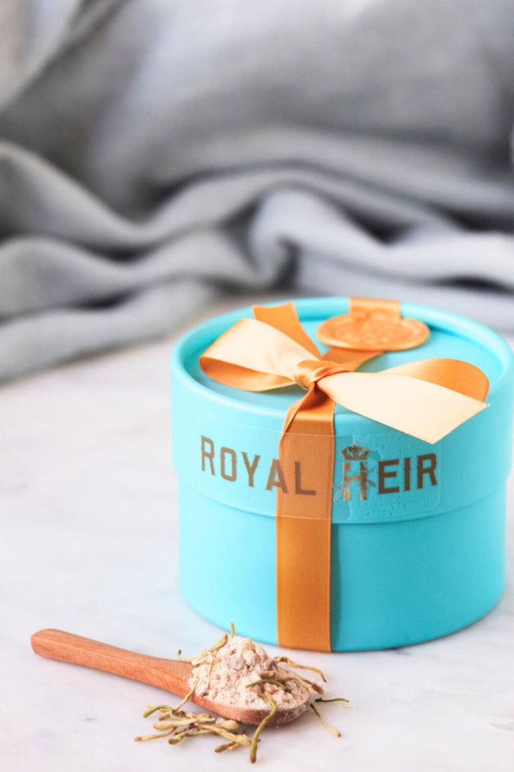 Royal Heir Botanicals_Natural Honeysuckle_Oat Soak for Eczema Relief_Gentle Bath Solution for Baby_s Sensitive Skin